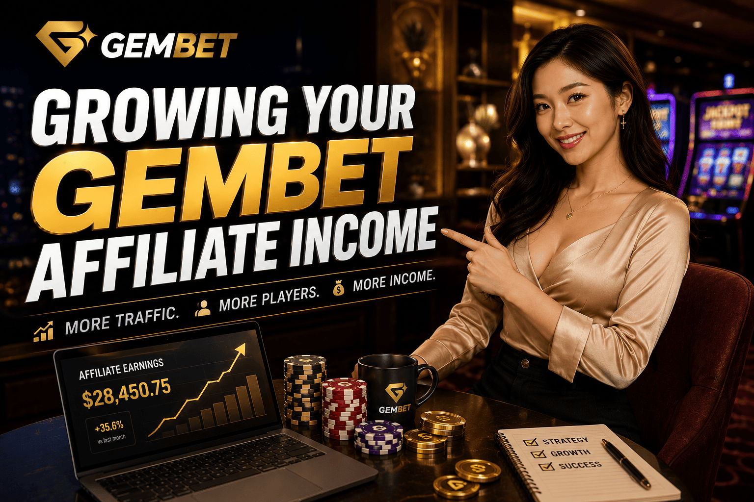 Growing Gembet Affiliate Income Guide